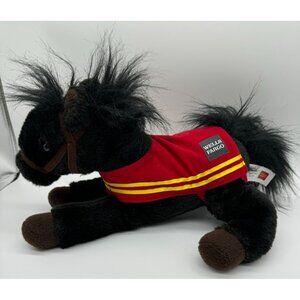 WELLS FARGO Legendary Pony "MIKE" 2016 Black Horse Plush Stuffed Animal Toy